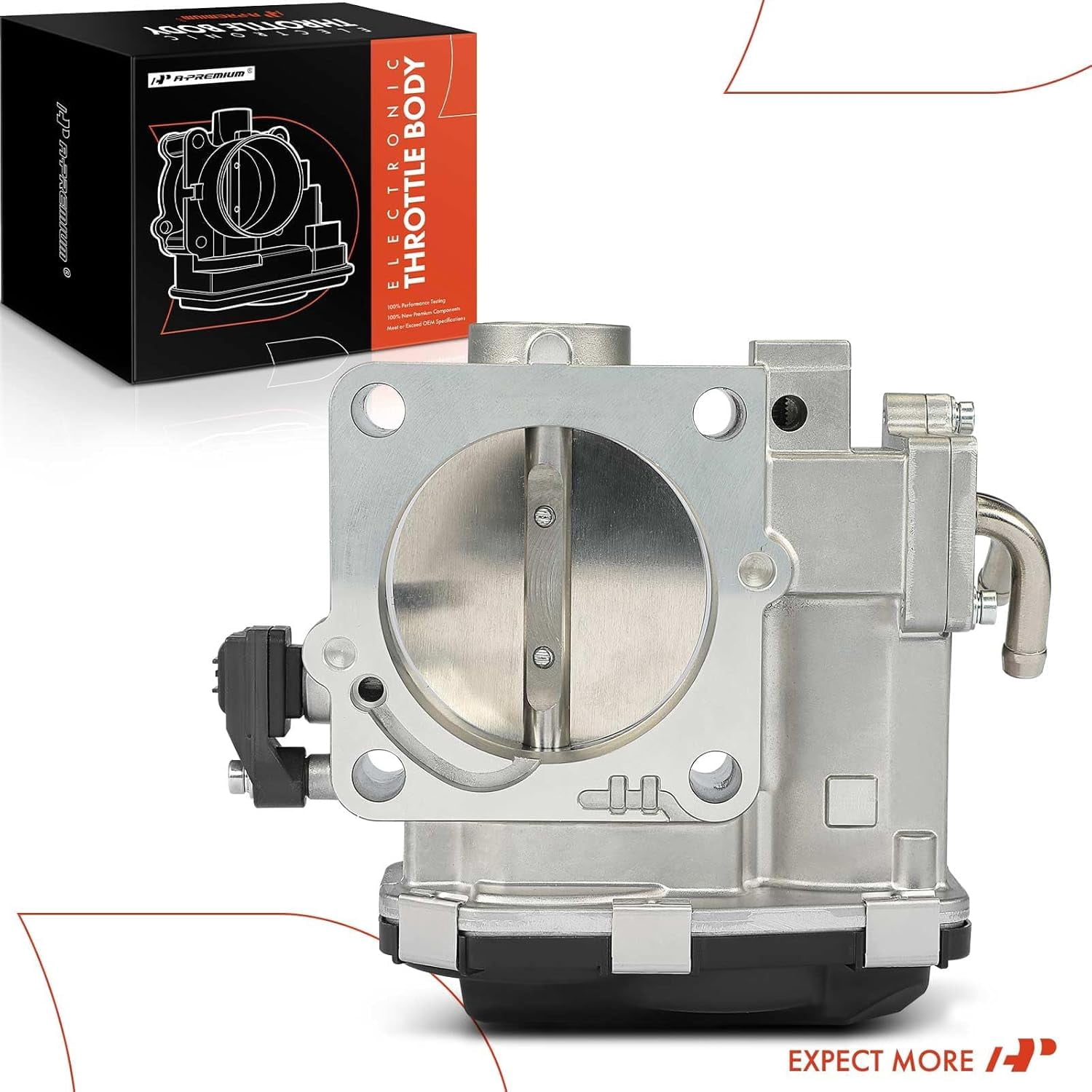 A-Premium Electronic Throttle Body Compatible with Honda Accord 2005-2007, Pilot 2005-2008, Odyssey 2005-2006, Ridgeline 2006-2008 & Acura TL 2005-2008, RL 2005-2008, 3.0L 3.2L 3.5L