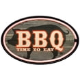 thumbnail image 3 of Northlight LED BBQ Time To Eat Neon Lighted Wall Sign - 16.25" - Black and Red, 3 of 8