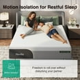 thumbnail image 3 of Novilla Full Size Mattress 12 Inch, Gel Memory Foam Mattress Full in a Box with Cool-Touch Nylon Cover for Cool Night Sleep, Pressure Relief & Body Support with Comfort Foam, CertiPUR-US Certified, 3 of 5