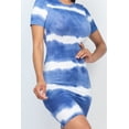 thumbnail image 4 of Stripe Tie-dye Printed Midi Dress, 4 of 5