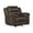 Dark Brown, variant on Lexicon Hazen Microfiber Rocker Reclining Chair in Dark brown