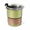 yellow+straw, variant on Pure Titanium Step Cup, Lightweight Outdoor Camping Cup, Portable Titanium Drinking Mug for Coffee, Tea, Water, Hiking, Backpacking, Picnic, Travel and Daily Carry, 3.3 x 3.1 in