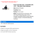 thumbnail image 2 of Front Lower Ball Joint - Compatible with 1979 - 1986 GMC C2500 Suburban 1980 1981 1982 1983 1984 1985, 2 of 2