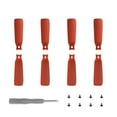 thumbnail image 1 of Injueey Las hélices coloridas para FLIP personalizan la cámara aérea, fuertes y duraderas, ligeras y potentes. Accesorios para drones aéreos Rojo, 1 of 3