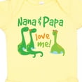 thumbnail image 4 of Inktastic Nana Papa Love Me Grandchild Dinosaur Boys Baby Bodysuit, 4 of 5