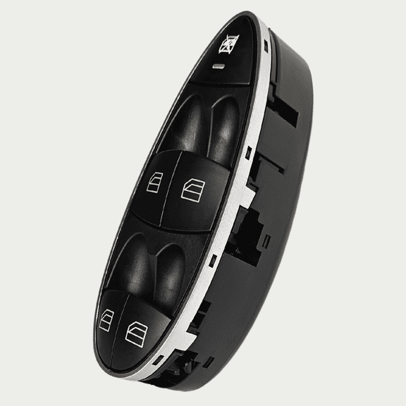 Mercedes Benz CLS500 Window Master Control Switch 2005-2009 (Chrome Finish) (2005 2006 2007 2008 2009) (electric control panel lock button auto driver passenger door)