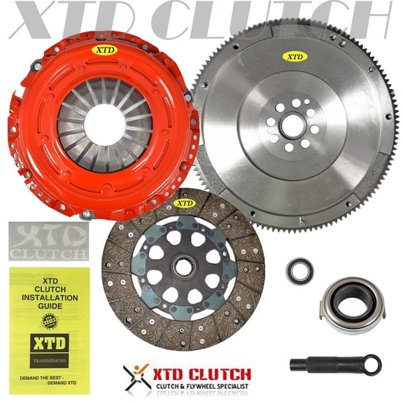XTD Stage 2 Clutch   Singlemass Flywheel Kit for 2003-2007 Honda Accord 3.0L V6  2004-2006 Acura TL 3.2L V6