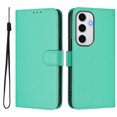 thumbnail image 3 of TECH CIRCLE for Galaxy S24 FE AI Phone Case 6.7" 2024 Release, Solid Color Flip Wallet Case with 3 Card Slots, Built-in Stand Function, PU Leather Protective Fold Cover with Lanyard, Green, 3 of 3