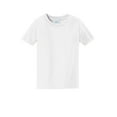 thumbnail image 3 of Port & Co Toddler Unisex Toddler Plain Short Sleeves T-Shirt White 3 Toddlers, 3 of 3