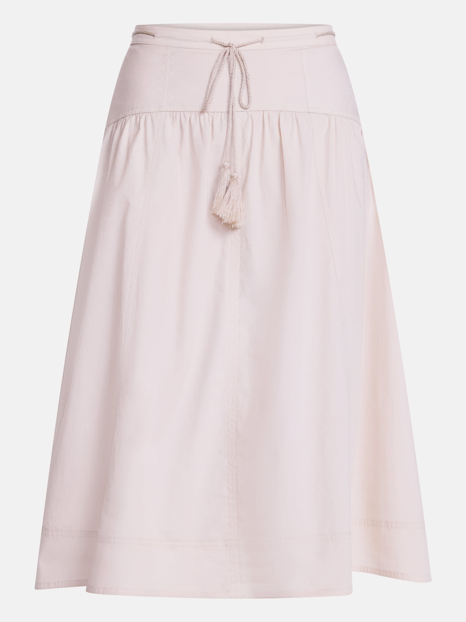 Scenario Women's and Women's Plus Tie Waist Midi Skirt, Sizes XS-4X
