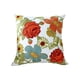 thumbnail image 2 of Funda de almohada bordada de estilo rural para sala de estar, cojín para sofá, plantas pequeñas y frescas, flores, funda de almohada de algodón y poliéster., 2 of 6