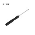 thumbnail image 3 of Uxcell Mini Phillips Screwdriver, 2.0mm Cross Head for Watch Eyeglasses Metal Buckle Electronics Repair, 5 Pack, 3 of 6