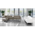 thumbnail image 5 of Wall Street Fauteuil Simple LAF Blanc en Similicuir, 5 of 5