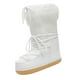 thumbnail image 4 of Botas de Nieve de Invierno Botas de Esquí de Moda con Forro Cálido Botines Cómodos Botas Largas Antideslizantes Suela Gruesa para Trekking Trabajo B 39-40 BLESIY botas de nieve, 4 of 8