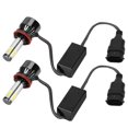 thumbnail image 1 of 2PCS 80W White Light LED Headlights Auto Car LED Bulbs Headlamp G7 for H8 H9 H11, 1 of 6