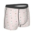 thumbnail image 4 of Uemuo Cute Poodle Dog Pattern Men's Boxer Briefs,Trunk Anti-Chafing,Comfortable, Durable, and Stylish Underwear-X-Large, 4 of 9