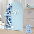 thumbnail image 2 of 7.22ft Wedding Arch Backdrop Stand Balloon Arch Frame Kit with Cloth Cover Red, Blue, 2 of 24