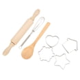 thumbnail image 1 of Kitchen Pretend Play Kit, Help Develop An Interest In Cooking Washable Cloth Children Baking Set, Travel Girls For Boys Home, 1 of 8