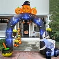 thumbnail image 4 of GVDV 10 FT Halloween Inflatables Archway Outdoor Decorations, Scary Halloween Arch Blow Up Yard Decorations for Front Yard Lawn Garden Decor, 4 of 8
