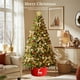 thumbnail image 5 of Cerco De Tela Para Árboles Falda de árbol de Navidad, decoración de fieltro, tapete, tela roja, escena navideña, 35 x JASKFLY, 5 of 9