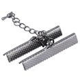 thumbnail image 4 of 20Pcs Ribbon Ends Fastener Clasps Cord Ends Buckles DIY Jewelry Accessories, 4 of 7