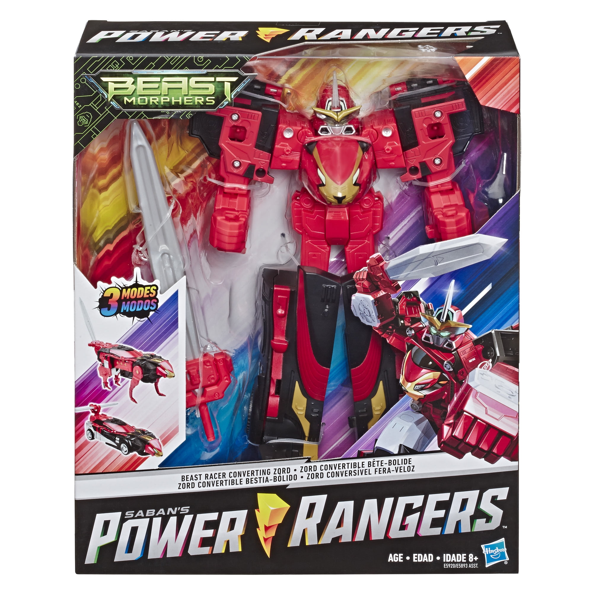 beast morphers converting zords