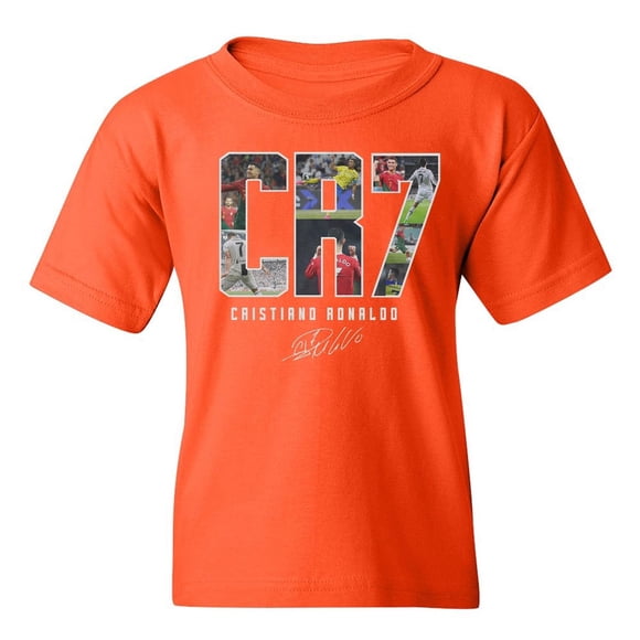 Camiseta Cup & Branch Collage Ronaldo Tribute Soccer GOAT
