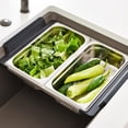 thumbnail image 2 of Blanco 443340 Inteos Workstation Sink Colander - Stainless Steel, 2 of 4