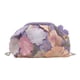 thumbnail image 1 of Bolso de mano tipo clutch con bordado floral y cadena extraíble para mujer. Púrpura, 1 of 9