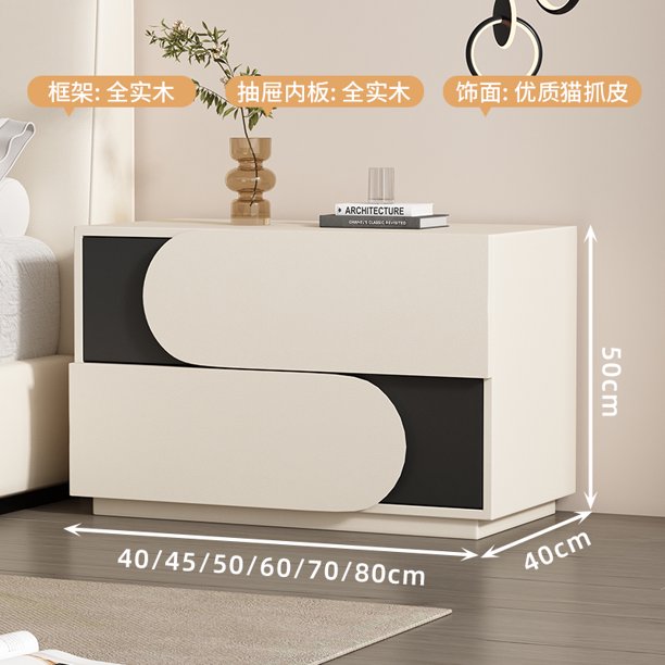 Mesa De Noche De lujo europea, mesita De Noche moderna De calidad nórdica, almacenamiento delicado, Mesitas De Noche elegantes a la moda, muebles De dormitorio