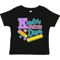 thumbnail image 3 of Inktastic Kindergarten Diva with Pencil and Ruler Girls Toddler T-Shirt, 3 of 5