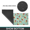 thumbnail image 6 of Pioneer Flower Floral Print Pattern Kitchen Rugs Sets Of 2, Anti Fatigue Non Slip Washable Floor Mats for Kitchen Sink Laundry, 17X30 Inch + 17X47 Inch, 6 of 6