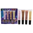 thumbnail image 1 of Vidrio brillante Kevyn Aucoin prisma rosa haz de oro espectro de bronce Jewel Pop Glass Glow Mini Lip Collection Dama 4 x 0.1oz, 1 of 1