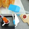 thumbnail image 2 of Cepillo de cocina, cepillo de silicona resistente a altas temperaturas para repostería, cepillo para cocinar, para asar pasteles, hornear, azul, 2 of 5