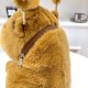 thumbnail image 5 of Bolso de piel de peluche Kawaii, mochila de felpa Capybara, bolso de hombro para niños, Mini mochila, regalos para novia, 5 of 5