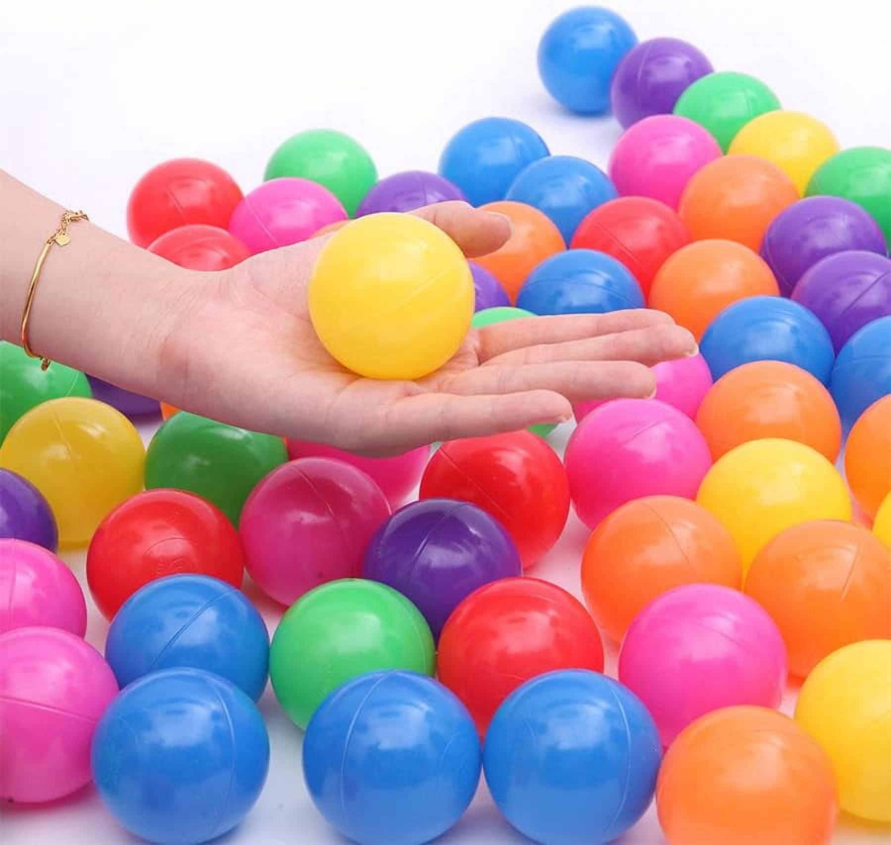 Ball Pit Balls For Kids - 170 Pack, 2.2 Inch, 7 Colors | Non-Toxic, BPA Free Play Balls