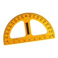 thumbnail image 1 of serony Math Geometry Ruler Large Number for School Straight Triangle Angle Straight Classroom 1 Piece Protractor, 1 of 8