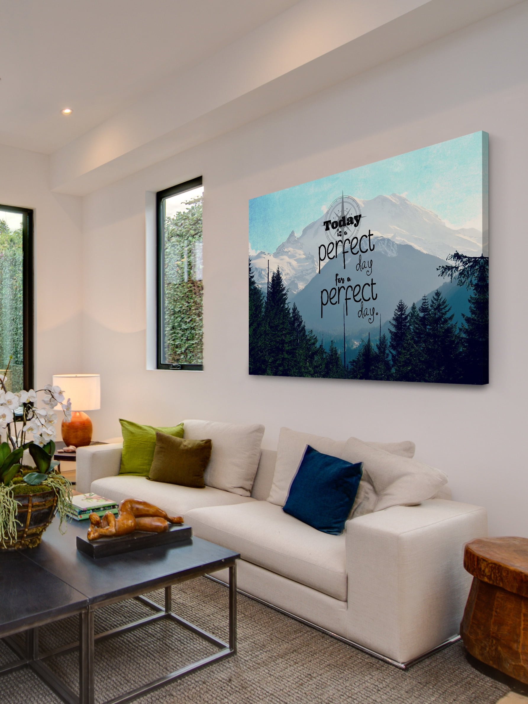 "A Perfect Day" Painting Print on Wrapped Canvas