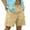 #Khaki, variant on DPTALR Men's Cargo Shorts,Casual Drawstring Relaxed Fit,Summer Beach Style,Dark Gray,Big and Tall Men L