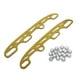 thumbnail image 1 of Wosthever Stainless Steel Skate Runners for S Hockey Skates Gold Deportes de nieve, 1 of 1