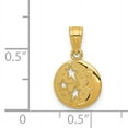 thumbnail image 2 of Beautiful 14k Moon and Stars Pendant, 2 of 2