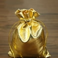 thumbnail image 5 of MEIBUTYUP 50Pcs Drawstring Jewelry Pouch Golden Bags for Wedding Favors and Candy Storage, 5 of 6
