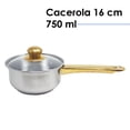 thumbnail image 4 of Batería de Cocina Ontario Acero Inox Compatible Inducción Aquila Ontario, 4 of 6