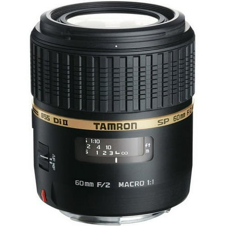 Tamron AF 60mm F/2.0 SP DI II LD IF 1:1 Macro Lens for Sony Digital SLR Cameras (Model G005S) (International Model) No Warranty