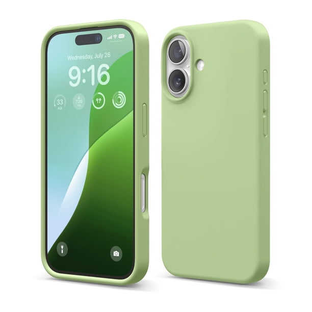 Funda de teléfono Elago compatible con iPhone 16, silicona líquida