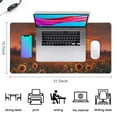 thumbnail image 7 of Sunflower Gaming Mouse Mat,Rectangle XX Large Non-Slip Rubber Gaming Mouse Pad with Stitched Edges, Office Mouse Pad for Women Men Kids, 31.5x15.7, 7 of 7