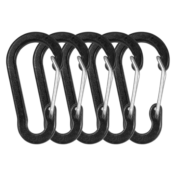 Mousquetons Mousquetons Pinces Mini en Alliage d'Aluminium Porte-Clés Mousqueton Clip Anneaux en D pour Camping Randonnée Pêche Backpacking Mousquetons Mousquetons Pinces Mini en Alliage d'Aluminium Porte-Clés Mousqueton Clip Anneaux en D pour Camping Randonnée Pêche Backpacking
