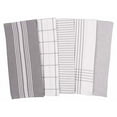 thumbnail image 3 of KAF Home Soho Set of 10 Recycled Cotton Kitchen Towels - 18"x 28" (Gray), 3 of 8
