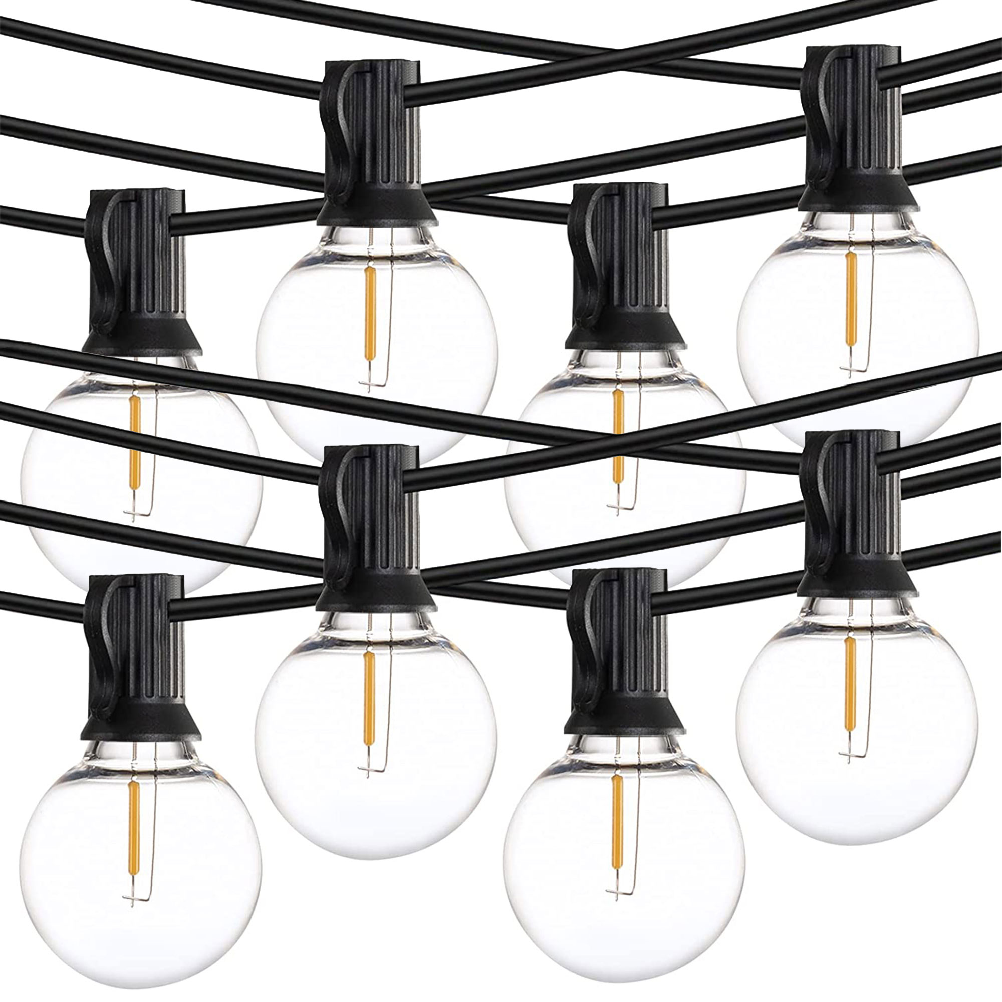 24 Shatterproof Bulb String Lights 