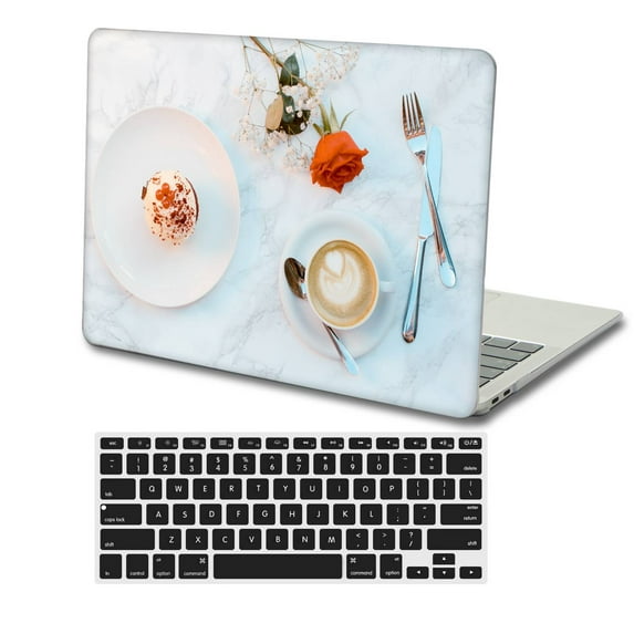 KSK KAISHEK Compatible MacBook Pro 15 inchs Case 2019 2018 2017 2016 Rel. Model A1990 A1707, Plastic Protective Case Hard Cover + Black Keyboard Cover, Rose series 0033
